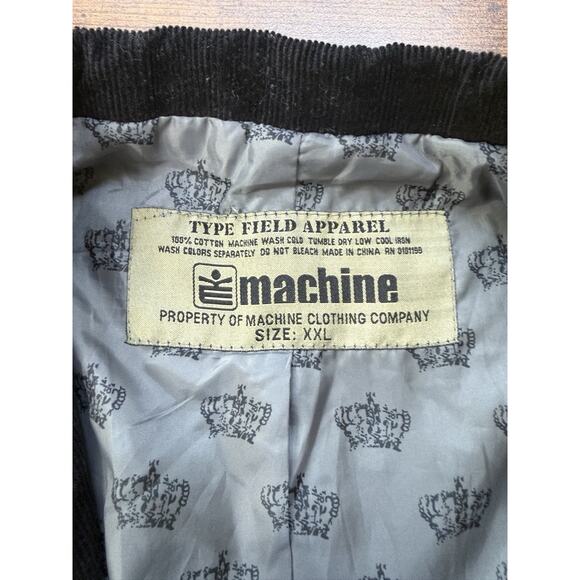 machine clothing company jacket Size XXL Corduroy Blazer Cotton Field Apparel - Picture 4 of 9